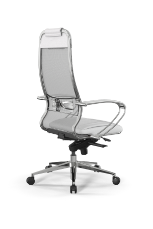 Кресло для руководителя Метта Samurai L1-2K - TS+Infinity /Uc00/Wm06/K2cL(M06.B32.G11.W03) (Белый)