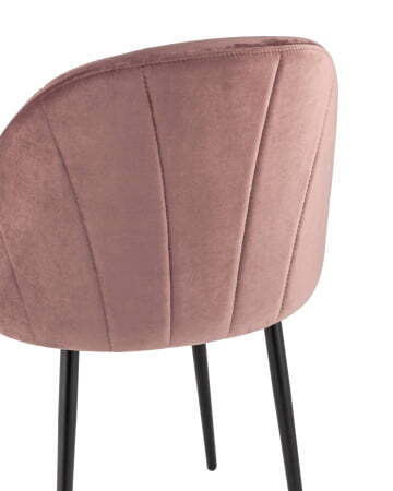 Стул Логан велюр пыльно-розовый (Стул Логан пыльно розовый)