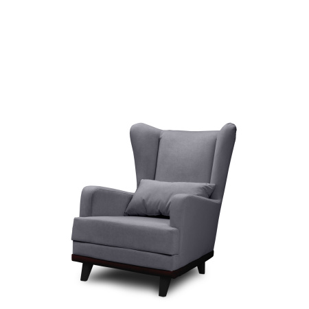 Кресло Ritm (740x920x950) Серый (Velutto 32)