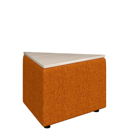 Диван Оригами. Стол треугольный. (Стол треугольный velvet_lux_72)