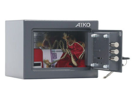Мебельный сейф AIKO Т-140 KL (Графит) Мебельный сейф AIKO Т-140 KL (Графит)