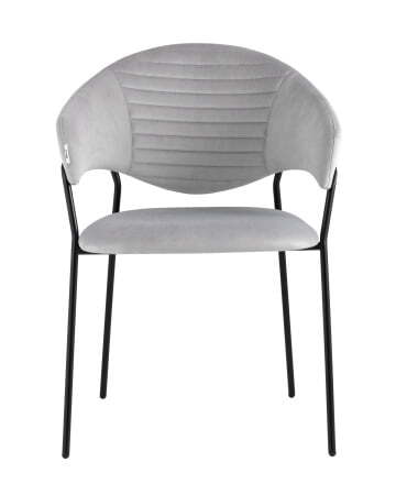 Стул Алексис велюр серый (Стул Алексис серый)