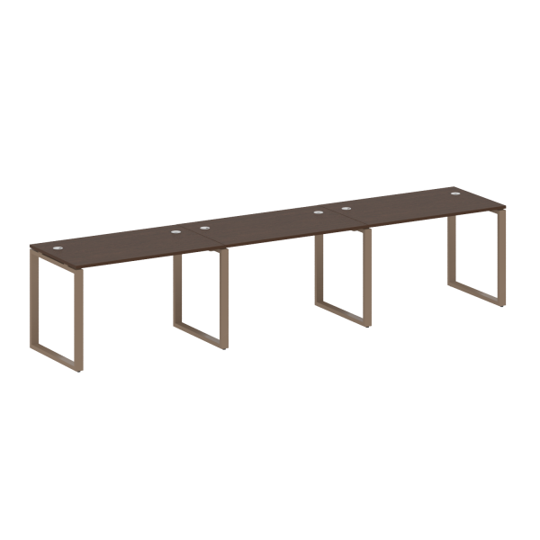 Рабочая станция Metal System Style БО.СМ-3.2 3600x720x750 (Венге Цаво/Мокко металл) Рабочая станция Metal System Style БО.СМ-3.2 3600x720x750 (Венге Цаво/Мокко металл)