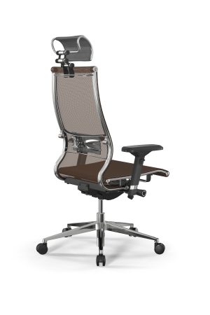 Кресло для руководителя Метта Samurai L2-5D - TS /Kc00/Nc00/D04P/H2cL-3D(M26.B32.G25.W03) (Светло-коричневый | Серый) Кресло для руководителя Метта Samurai L2-5D - TS /Kc00/Nc00/D04P/H2cL-3D(M26.B32.G25.W03) (Светло-коричневый | Серый)