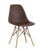 Стул Style DSW коричневый x4 (Стул DSW коричневый) Стул Style DSW коричневый x4 (Стул DSW коричневый)