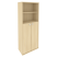 Шкаф высокий широкий Style Л.СТ-1.6 778x410x1980 (Вяз Благородный)