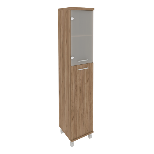 Шкаф First KSU-1.7 Лев 400x430x2060 (Дуб Табак) Шкаф First KSU-1.7 Лев 400x430x2060 (Дуб Табак)