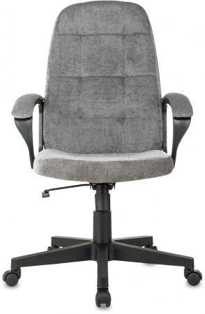 Кресло руководителя CH 002 Fabric серый Light-19 крестов. пластик (Серый) Кресло руководителя CH 002 Fabric серый Light-19 крестов. пластик (Серый)