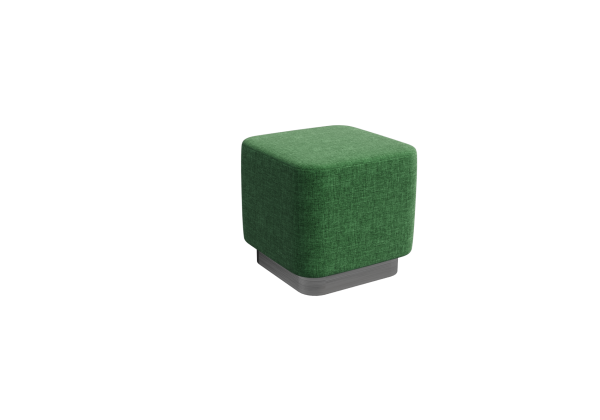 Пуфик PV-2 (Velvet Lux 77/Серебро) Пуфик PV-2 (Velvet Lux 77/Серебро)