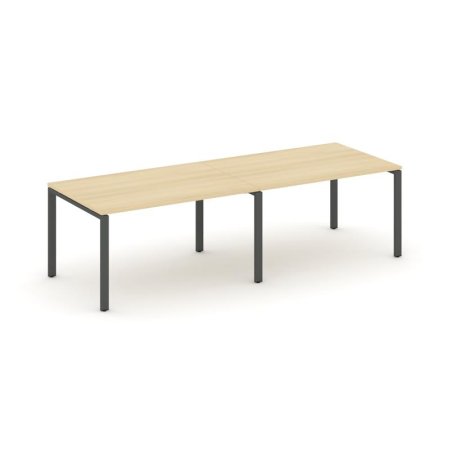 Стол переговорный SN-6P.SPRG-012.3 (2360х980х750) (Акация Лорка/Металл Антрацит)