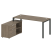 Рабочая станция с опорной тумбой левая Metal System Style БП.РС-СТС-2.4 Л 1700x1520x750 (Дуб Наварра/Серый металл) Рабочая станция с опорной тумбой левая Metal System Style БП.РС-СТС-2.4 Л 1700x1520x750 (Дуб Наварра/Серый металл)