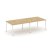Стол переговорный SN-4A.SPRG-044 (3160х1180х750) (Тиквуд Светлый/Металл Антрацит) Стол переговорный SN-4A.SPRG-044 (3160х1180х750) (Тиквуд Светлый/Металл Антрацит)