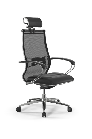 Кресло для руководителя Метта Samurai L2-6K - TS+Infinity /Kc00/Wm06/K2cL/H2cL-3D(M26.B32.G25.W03) (Черный)