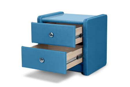 Тумба для спальни Lion (540x440x520) Голубой (Голубой) Тумба для спальни Lion (540x440x520) Голубой (Голубой)