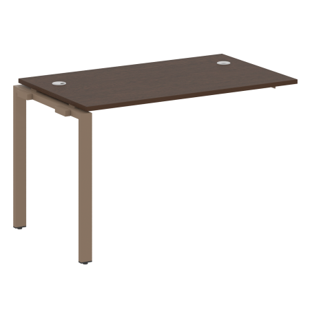 Проходной наборный элемент рабочей станции Metal System Style БП.ПРС-СП-1.2 1200x720x750 (Венге Цаво/Мокко металл)