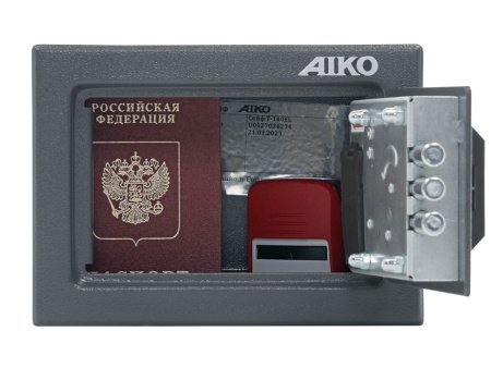 Мебельный сейф AIKO Т-140 EL (Графит) Мебельный сейф AIKO Т-140 EL (Графит)