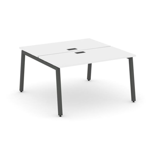 Рабочая станция 2-х сторонняя SN-5A.DRS-024 (1580х1632х750) (Белый/Металл Антрацит) Рабочая станция 2-х сторонняя SN-5A.DRS-024 (1580х1632х750) (Белый/Металл Антрацит)