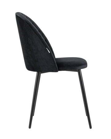 Стул Марсель велюр черный (Стул Марсель черный)
