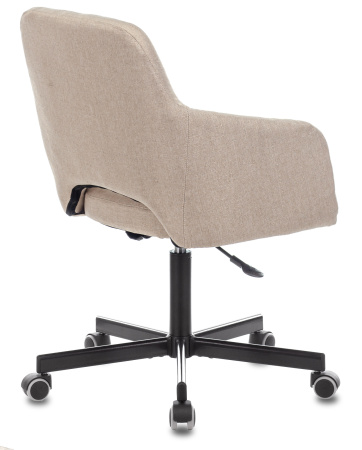 Кресло CH-380M миндальный каппучино 38-402 крестов. металл (Бежевый) Кресло CH-380M миндальный каппучино 38-402 крестов. металл (Бежевый)