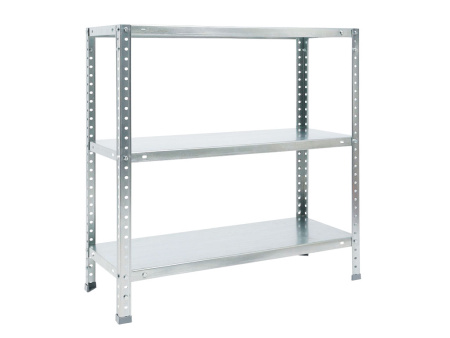 Стеллаж ES 75KD/75x30/3 оцинкованный (Серый)