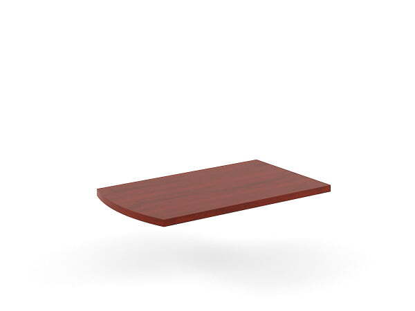 Столешница брифинг-приставки без опоры Born В304 700x1200x38 (Бургунди)