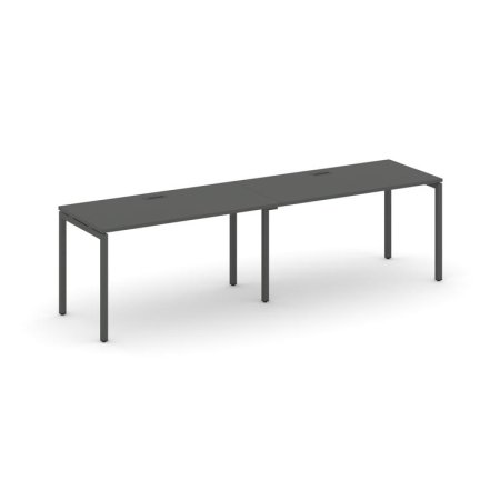 Рабочая станция 1 сторонняя SN-4P.ORS-024 (3160х800х750) (Антрацит/Металл Антрацит)