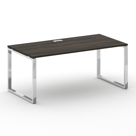 Стол руководителя прямой без тумбы Shift SK.SR-180 (1800x900x753) (Дуб Мали | Хром)
