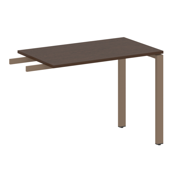 Приставной элемент БП.ПР-3 1000x600x750 (Венге Цаво/Мокко металл)