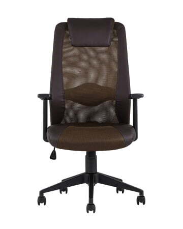 Кресло офисное TopChairs Studio коричневое (Компьютерное кресло Studio коричневый) Кресло офисное TopChairs Studio коричневое (Компьютерное кресло Studio коричневый)