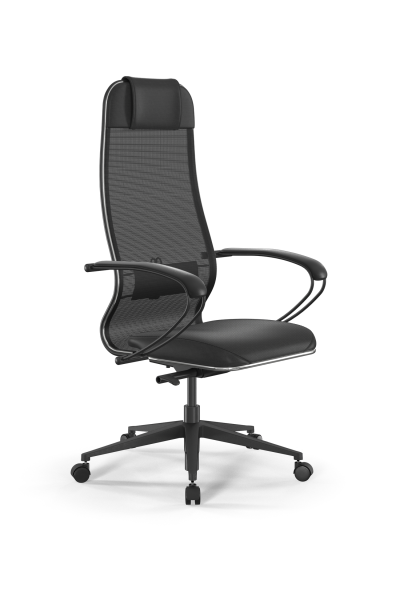 Кресло для руководителя Метта SynchroSit 10 B1-115K - X2+Extra /Um00/Wm12/K1bL(M23.B11.G19.W02) (Черный) Кресло для руководителя Метта SynchroSit 10 B1-115K - X2+Extra /Um00/Wm12/K1bL(M23.B11.G19.W02) (Черный)