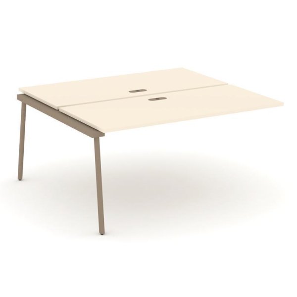 Двойной наборный элемент рабочей станциии ES.2.NRS-4-LP (1580х1500х750) (Сатин/Металл Латте) Двойной наборный элемент рабочей станциии ES.2.NRS-4-LP (1580х1500х750) (Сатин/Металл Латте)