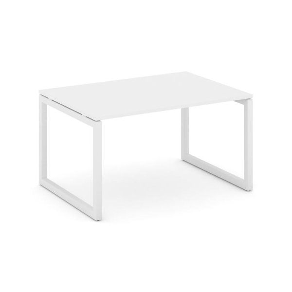 Стол переговорный SN-5O.SPRG-004.3 (1580х980х750) (Белый/Металл Белый)